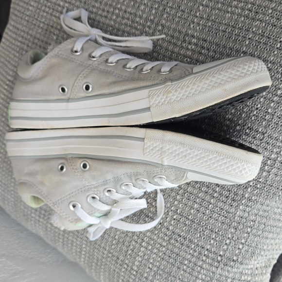 Converse 558659F Chunky Taylor All Star Low Top Madison Women Sneakers Gray - Picture 3 of 12